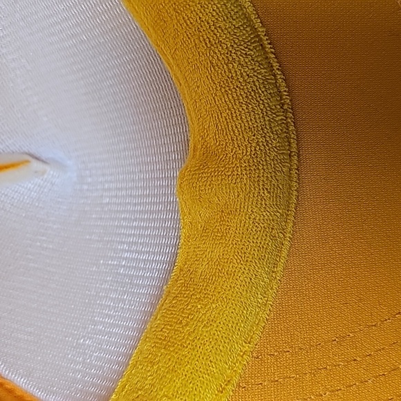 OTX Outside Texas TX Foam Trucker Baseball Dad Hat Cap Snap Back Patch Yellow - Picture 7 of 8